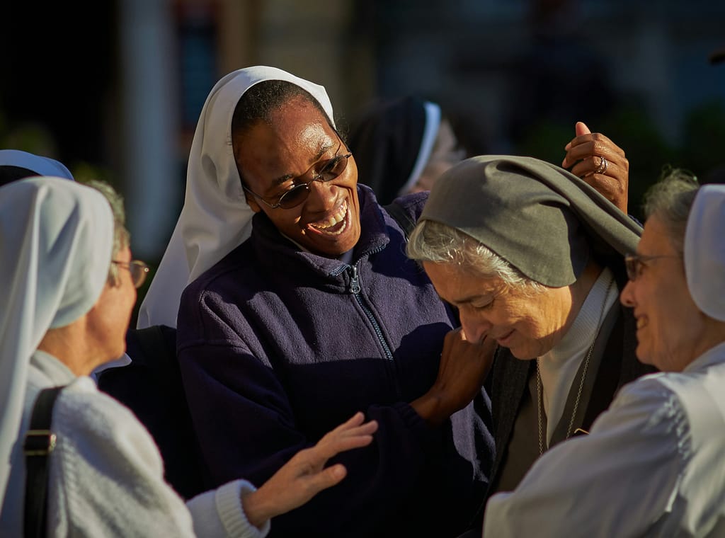 Nuns Smiling