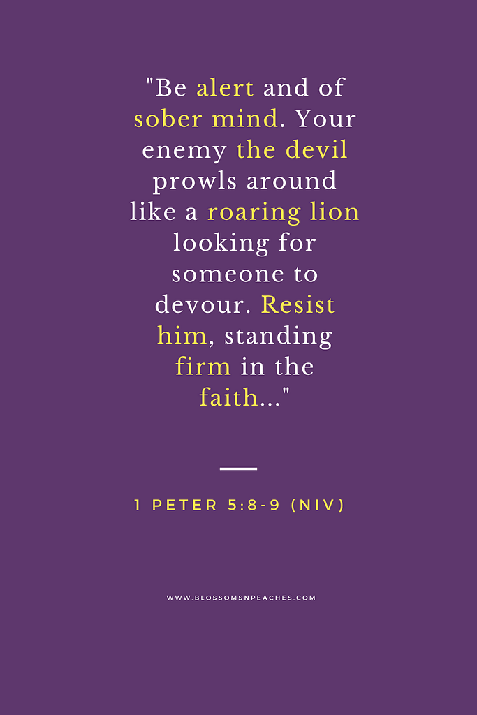 1 Peter 5:8-9