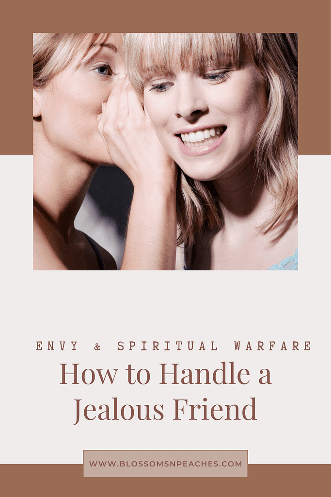 How to handle a jealous friend