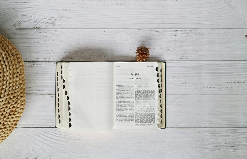 Holy Bible with Chinese Translation